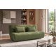 Canapele - Canapea extensibila, chenille verde, ELYPSE 200cm