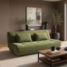 Canapea extensibila, chenille verde, ELYPSE 200cm