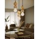 Pendule, Lustre suspendate - Lustra suspendata, lemn, marmura, sticla, Art Deco Alice