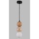 Pendule, Lustre suspendate - Lustra suspendata, lemn, marmura, sticla, Art Deco Alice