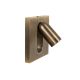 Aplica cu spot LED directionabil Bronz