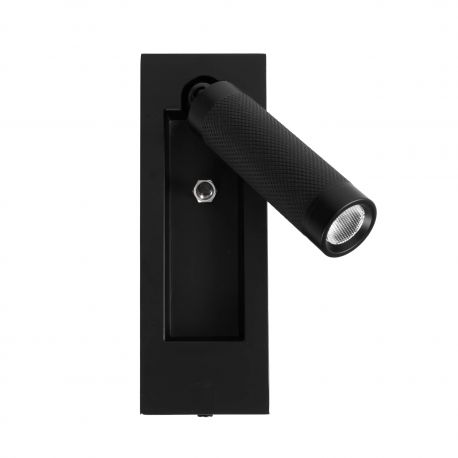 Aplice cu Spot - Aplica cu spot LED directionabil Code negru