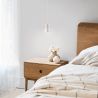 Pendul LED stil minimalist Pagoda alb 3000K