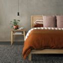 Pendul LED stil minimalist Pagoda negru 3000K