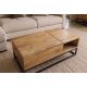 Masute Living - Masuta Makassar Function 110cm lemn de mango