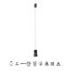 Pendule, Lustre suspendate - Pendul LED stil minimalist Pagoda negru 4000K