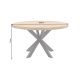 Mese dining - Masa rounda design industrial vintage Infinity Home 120cm Mango