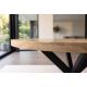Mese dining - Masa rounda design industrial vintage Infinity Home 120cm Mango