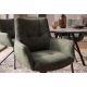 Seturi scaune, HoReCa - Set de 2 scaune pivotante SIGNATURE catifea verde muschi