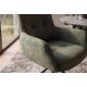 Seturi scaune, HoReCa - Set de 2 scaune pivotante SIGNATURE catifea verde muschi