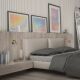 Aplice cu Spot - Aplica cu reader LED stil minimalist Prea aurie