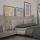 Aplice cu Spot - Aplica cu reader LED stil minimalist Prea aurie