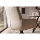 Seturi scaune, HoReCa - Set de 2 scaune pivotante SIGNATURE catifea bej