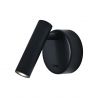 Aplica cu reader LED stil minimalist Prea negru