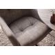 Seturi scaune, HoReCa - Set de 2 scaune pivotante SIGNATURE catifea taupe