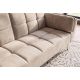 Canapele - Canapea extensibila BOUTIQUE 215cm catifea champagne beige
