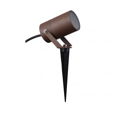 Tarusi - Tarus cu Proiector GU10 IP65 QUEBEC corten