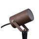 Tarusi - Tarus cu Proiector GU10 IP65 QUEBEC corten