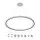 Pendule, Lustre suspendate - Lustra LED suspendata design circular XL RIUMAR alba