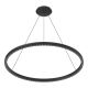 Lustra LED suspendata design circular XL RIUMAR negru