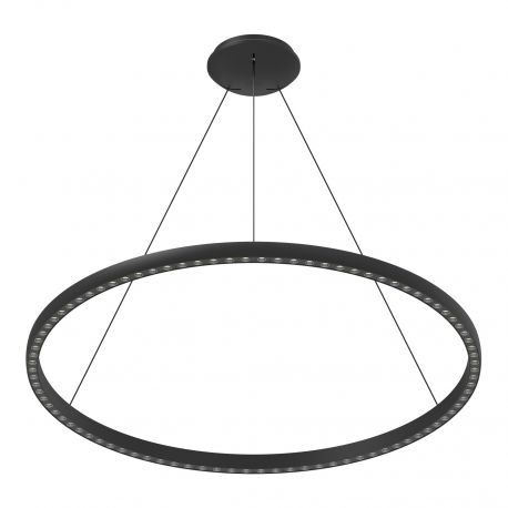 Pendule, Lustre suspendate - Lustra LED suspendata design circular XL RIUMAR negru