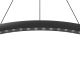 Pendule, Lustre suspendate - Lustra LED suspendata design circular XL RIUMAR negru