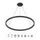 Pendule, Lustre suspendate - Lustra LED suspendata design circular XL RIUMAR negru