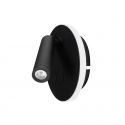 Aplica cu spot LED directionabil Lux negru