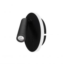 Aplice cu Spot - Aplica cu spot LED directionabil Lux negru
