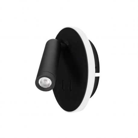 Aplice cu Spot - Aplica cu spot LED directionabil Lux negru