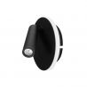 Aplica cu spot LED directionabil Lux negru