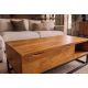 Masute Living - Masuta Makassar Function 110cm lemn de mango maro miere