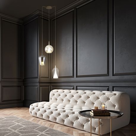 Pendule, Lustre suspendate - Lustra LED suspendata design decorativ Elsa Multicolor