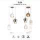 Pendule, Lustre suspendate - Lustra LED suspendata design decorativ Elsa Multicolor