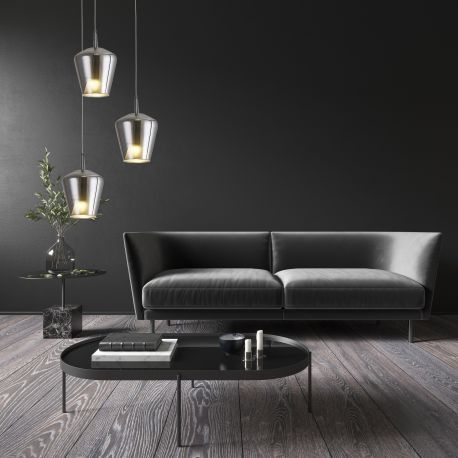 Pendule, Lustre suspendate - Pendul design decorativ Elsa Copa 1L crom