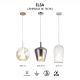Pendule, Lustre suspendate - Pendul design decorativ Elsa Copa 1L crom