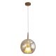 Pendule, Lustre suspendate - Pendul design decorativ Elsa Bola 1L bronz