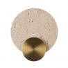 Aplica de perete LED, Travertin, Auriu, IP44, Travertino 14W