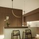 Lustra LED suspendata stil minimalist Victoria 29W negru