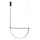 Pendule, Lustre suspendate - Lustra LED suspendata stil minimalist Victoria 29W negru