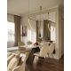Pendule, Lustre suspendate - Lustra LED suspendata stil minimalist Victoria 29W aurie