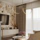 Pendule, Lustre suspendate - Lustra LED suspendata stil minimalist Victoria 39W auriu