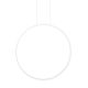 Lustra LED suspendata stil minimalist IP44 Visual Hor 24W alba