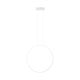 Iluminat pentru baie - Lustra LED suspendata stil minimalist IP44 Visual Hor 24W alba