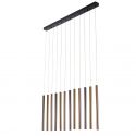 Lustra LED suspendata stil minimalist Metalic 12