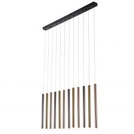 Pendule, Lustre suspendate - Lustra LED suspendata stil minimalist Metalic 12
