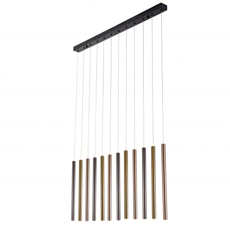 Pendule, Lustre suspendate - Lustra LED suspendata stil minimalist Metalic 12