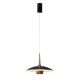 Pendule, Lustre suspendate - Pendul LED design decorativ Manuka negru/auriu