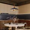 Pendul LED design decorativ Manuka blue/auriu