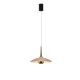 Pendule, Lustre suspendate - Pendul LED design decorativ Manuka crem/auriu